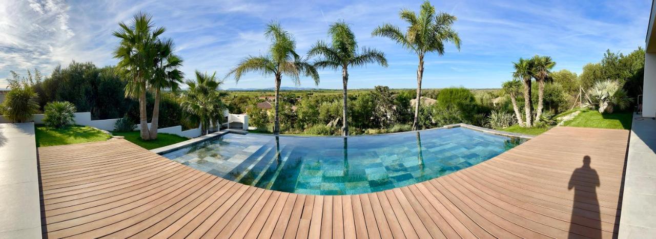 Villa D'Exception Avec Piscine A Debordement - Vue Panoramique Saint-Nazaire  Экстерьер фото