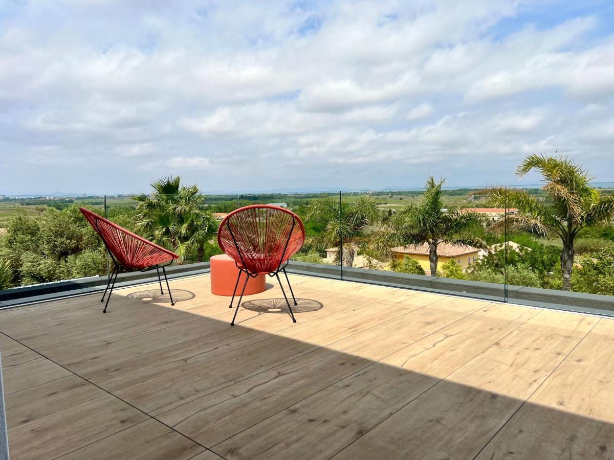 Villa D'Exception Avec Piscine A Debordement - Vue Panoramique Saint-Nazaire  Экстерьер фото